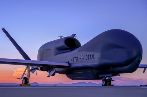 Photo Release -- NATO's First Alliance Ground Surveillance Aircraft Unveiled