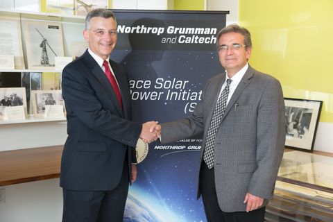 Photo Release -- Space Solar Power Initiative Established by Northrop Grumman and Caltech