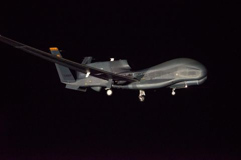Photo Release -- US Air Force Global Hawk unmanned aircraft flies in to Australia's Avalon Air Show