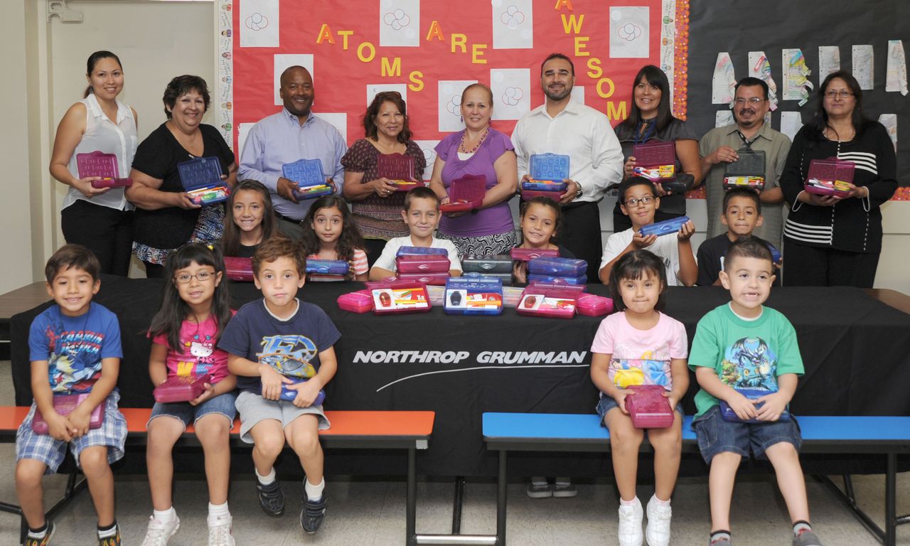 Photo Release Northrop Grumman Provides Azusa Elementary Students