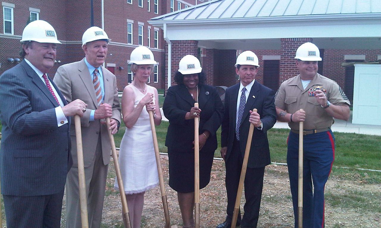 Photo Release Northrop Grumman Foundation Helps Break Ground on USO
