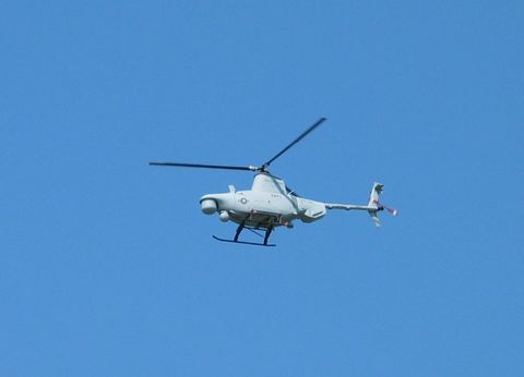 Fire Scout SAR Test Photo