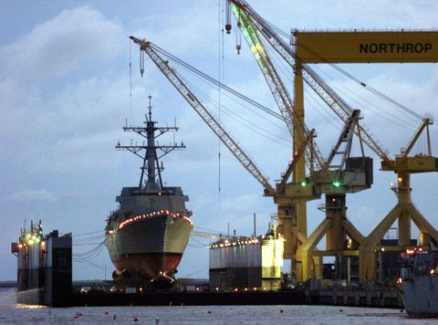 New Aegis Destroyer to Be Christened Pinckney At Northrop Grumman Saturday, June 29