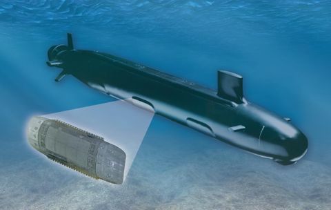 Northrop Grumman Delivers First Block IV Light Weight Wide Aperture Array (LWWAA) Submarine Shipset 