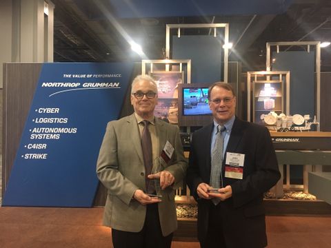 Northrop Grumman’s Michael Panopoulos and James Van Kirk Inducted into AOC Electronic Warfare Technology Hall of Fame