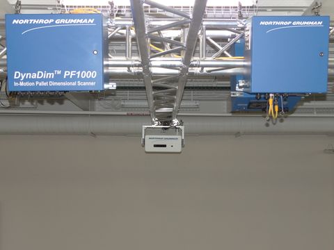 Northrop Grumman DynaDimTM In-Motion Pallet Dimensioner Receives NTEP ½” Certification 