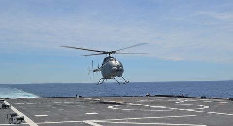 MQ-8C Fire Scout Completes Successful First Flight from Littoral Combat Ship 