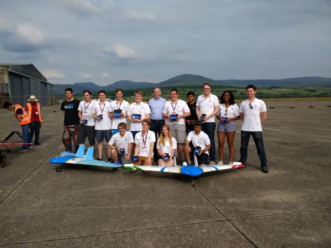 Northrop Grumman Presents Grand Champion Award to Young Engineers at Finals of Unmanned Aircraft System Challenge Competition 