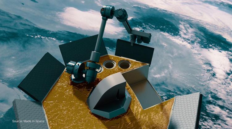 Artist concept of an operational Archinaut (Made In Space image) Building the Future of Space Exploration 4