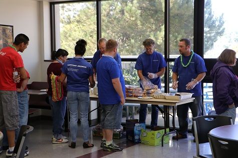 ASD volunteers look forward to spending time at PARC where they served clients lunch and enjoyed face painting, baseball, bingo and other activities. Northrop Grumman Employees Support Annual United Way Campaign_5