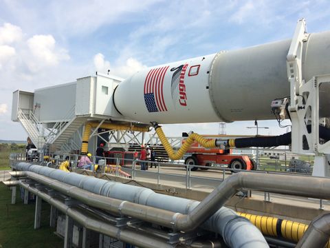 Northrop Grumman’s Antares Team Demonstrates New Capability to Load Cargo Just Before Launch