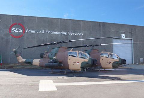 Royal Jordanian Air Force Helicopters Upgraded by Science and Engineering Services, LLC and Northrop Grumman Begin Flight Testing