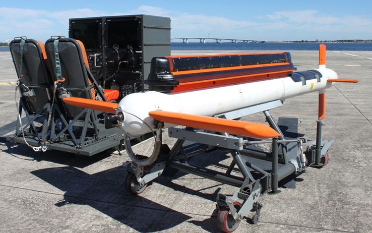 The AQS24-B minehunter and console. Northrop Grumman Incorporates Data Collected from AQS-24B to SeeTrack System to Create Enhanced Minehunting Capability