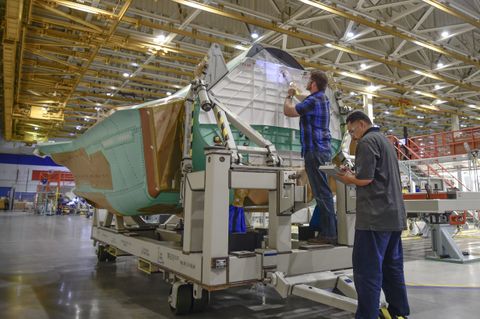 Northrop Grumman Begins Full-Rate Production of F-35 Lightning II Center Fuselage