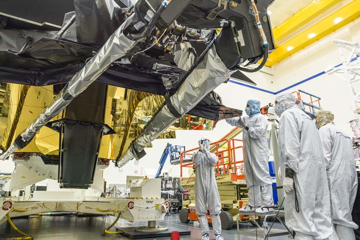 NASAs James Webb Space Telescope Speaks for the First Time at Northrop Grumman_1