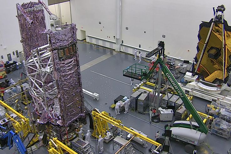 NASAs James Webb Space Telescope Speaks for the First Time at Northrop Grumman_2
