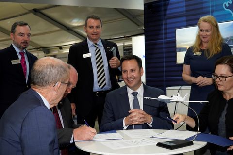 Minister for Defence Industry and Northrop Grumman Australia Sign Australian Industry Capability Deed