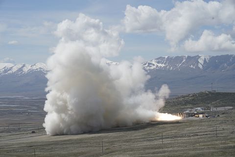 Northrop Grumman Successfully Completes Second Ground Test of New Rocket Motor for United Launch Alliance Atlas V