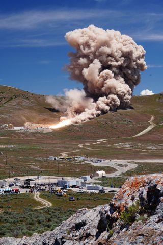 Northrop Grumman Successfully Completes First Stage Test for OmegA Rocket