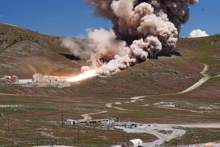 Northrop Grumman Successfully Completes First Stage Test for OmegA Rocket