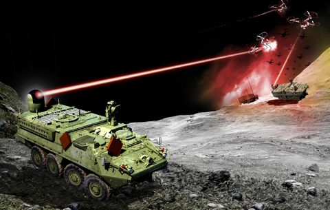 Northrop Grumman Selected for US Army Stryker Vehicle High Energy Laser Initiative