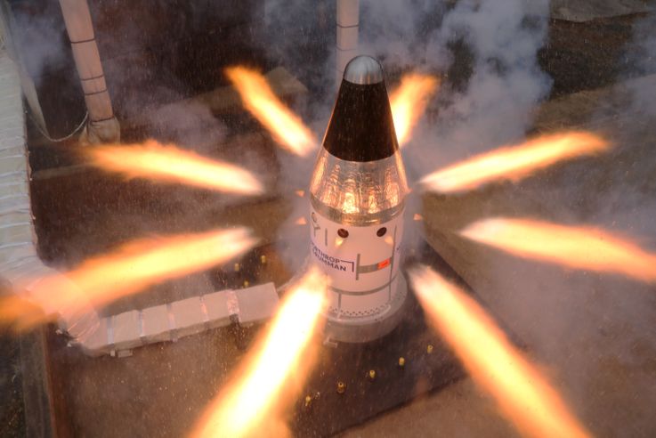 Northrop Grumman Completes Final Qualification Test for NASA’s Orion Launch Abort System Attitude Control Motor