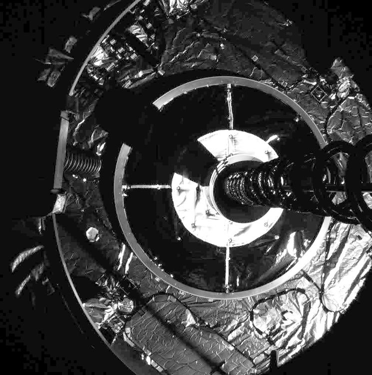 MEV-1 captures IS-901 to initiate the final docking of the two spacecraft. 