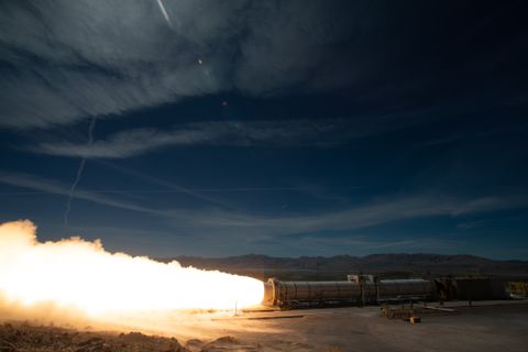 Northrop Grumman Successfully Tests NASAs Space Launch System Booster for Artemis Missions