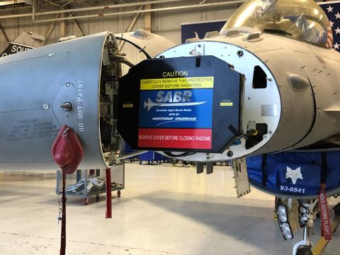 Northrop Grummans Radar Declared Operational for Air National Guard F-16s