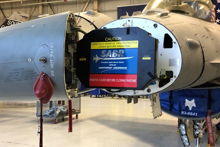 Northrop Grumman’s Radar Declared Operational for Air National Guard F-16s