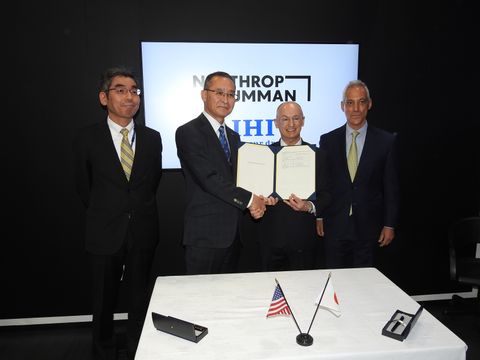 Northrop Grumman and IHI Sign MOU to Collaborate on Small Maneuverable Satellites for Japan 