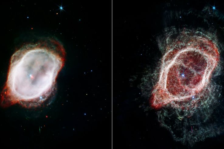 NASA's Webb Indicates Several Stars 'Stirred Up' Southern Ring Nebula