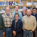 (Left to Right) Don Siess, Michael Axthelm, Ann Hessell, Christoph Kahl, Alfred Legasse, Jeffrey Stanton, Byung Park, David Burke. 