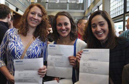 Soon-to-be physicians, the future of health care. 