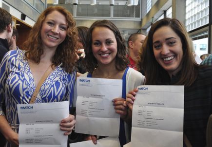 2015 School of Medicine match day