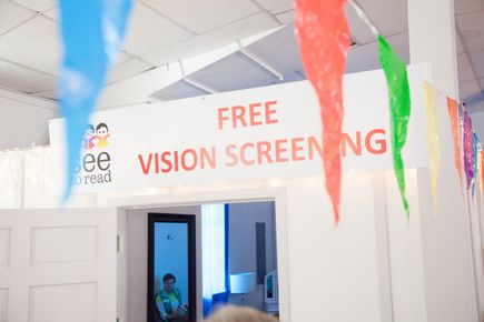 Kids get free vision screenings at Summerfest