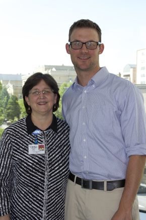 Sandra Lafky, M.N. and Evan Lafky, B.S.