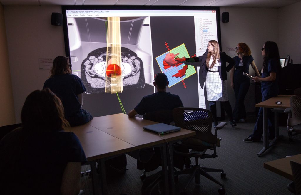 Virtual Environment Radiotherapy Training