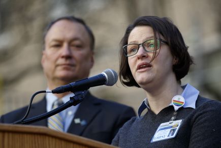 Graduate education rally