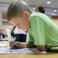 Cartoonists visit Doernbecher