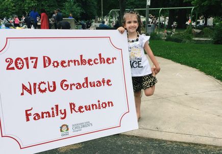 2017 Doernbecher NICU Graduate Family Reunion