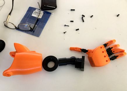 3D printed assistive device