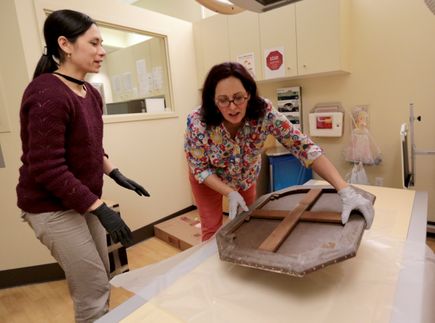 17th century painting X-ray