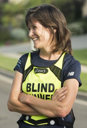 Becky Andrews running