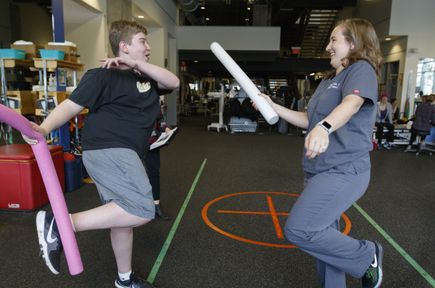 Pediatric cardiac rehab