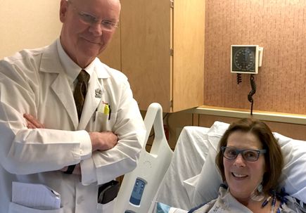 Kidney transplant milestone