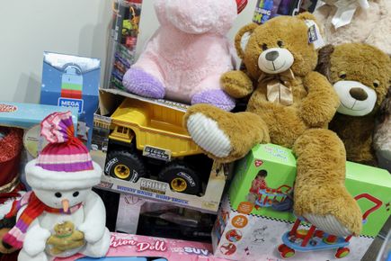 2018 Spirit Mountain Casino toy donation