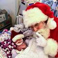 Santa visits NICU