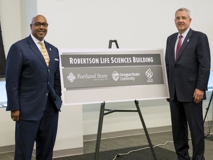 Building named for Joe Robertson