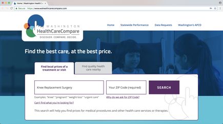 Washington HealthCareCompare